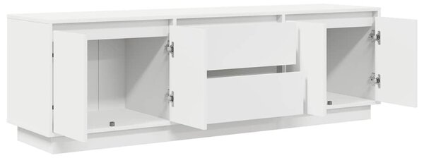 TV skříňka s LED osvětlením bílá 160,5x41x50 cm 3328426