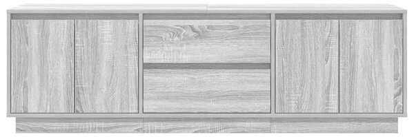 TV skříňka s LED světly šedá Sonoma 160,5x41x50 cm 3328431