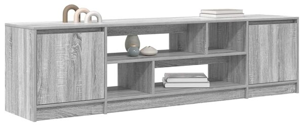 TV skříňka šedá sonoma 188,5x41x50 cm kompozitní dřevo 3328422