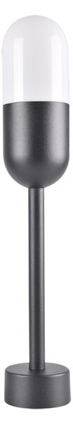 PLX Venkovní stojací lampa LONDON, 1xE27, 60W, 44cm, černá 314154