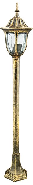PLX Venkovní stojací lampa VANCOUVER, 1xE27, 60W, 108cm, patina 302595