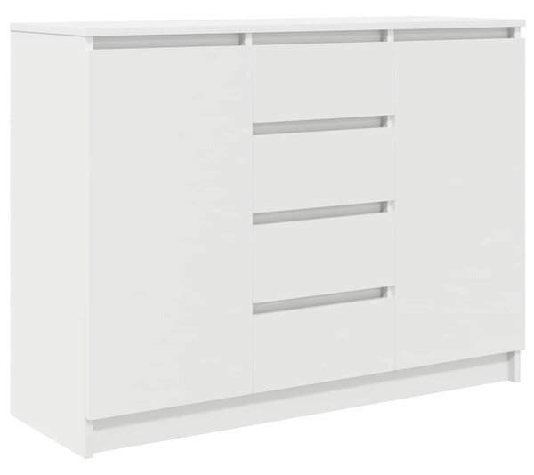 Příborník se zásuvkami bílý 100,5x35x76 cm kompozitní dřevo 3328444