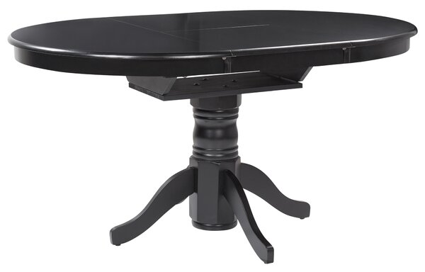 Rozkládací jídelní stůl AKRON Černá 106/150 cm 106 cm