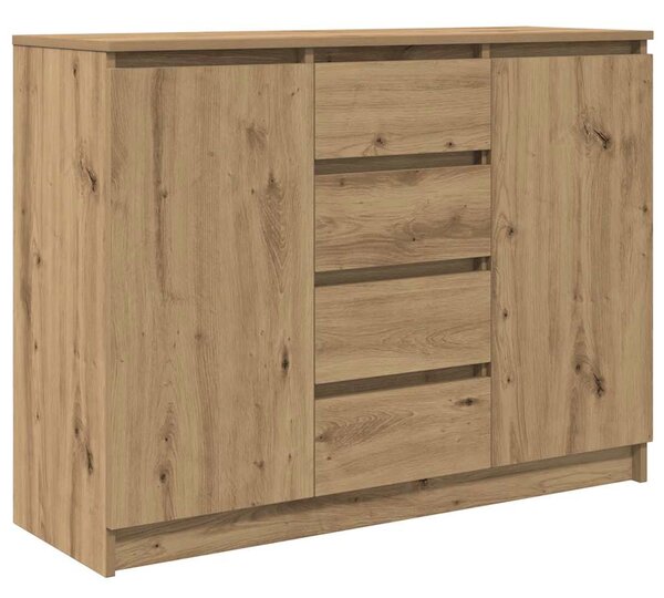 Příborník se zásuvkami Artisan Dub kompozitní dřevo 3328452