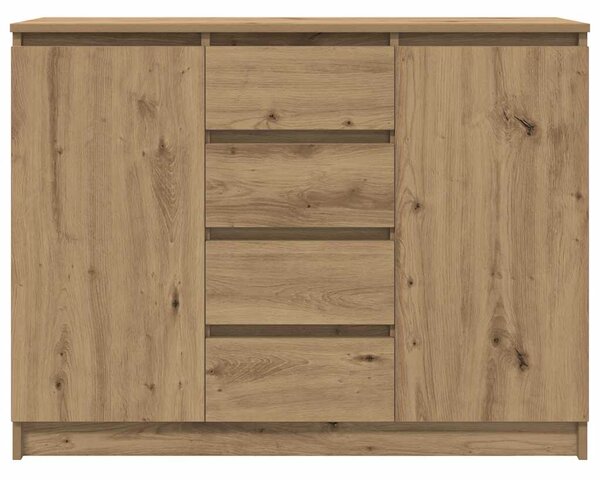 Příborník se zásuvkami Artisan Dub kompozitní dřevo 3328452