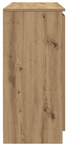 Příborník se zásuvkami Artisan Dub kompozitní dřevo 3328452