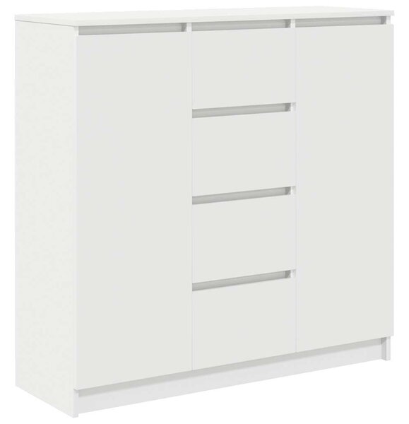 Příborník se zásuvkami bílý 100,5x35x98,5 cm kompozitní dřevo 3328453