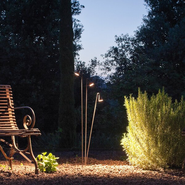 Venkovní svítidla Vibia, BRISA, Hnědá / Rezavá, Plast, Design