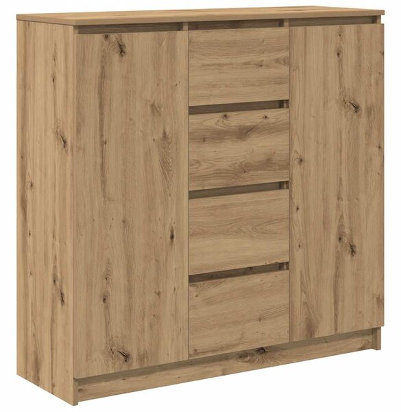 Příborník se zásuvkami, dub řemeslný, 100,5 x 35 x 98,5 cm, konstrukční dřevo 3328461