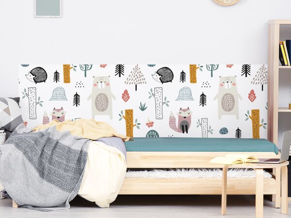 FUGU Ochrana zdi za postel - V lese Varianta ochrany zdi: Delší strana postele 200x65 cm
