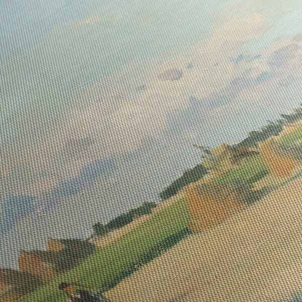 Obraz - Camille Pissarro, Landscape, Ile de France, reprodukce (70x50 cm)