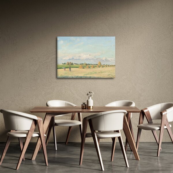 Obraz - Camille Pissarro, Landscape, Ile de France, reprodukce (70x50 cm)