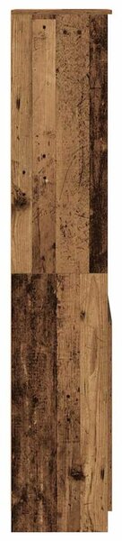 Vysoká deska Staré dřevo 50x35x180 cm Dřevěná konstrukce 3328469