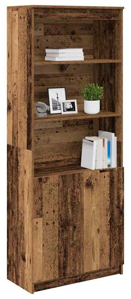 Skříň highboard Staré dřevo 70x35x180 cm kompozitní dřevo 3328478