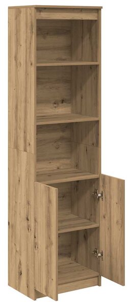 Komoda dub artisan 50x35x180 cm kompozitní dřevo 3328470