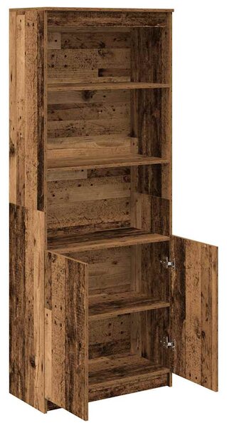 Skříň highboard Staré dřevo 70x35x180 cm kompozitní dřevo 3328478