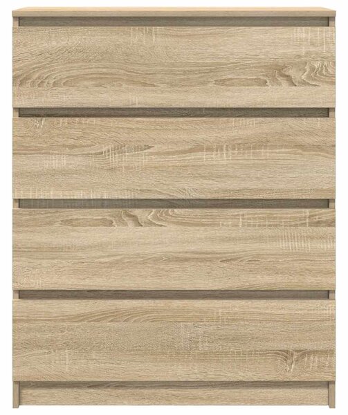 Příborník dub sonoma 80x35x99 cm kompozitní dřevo 3328482