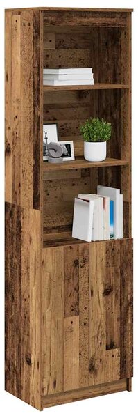 Vysoká deska Staré dřevo 50x35x180 cm Dřevěná konstrukce 3328469