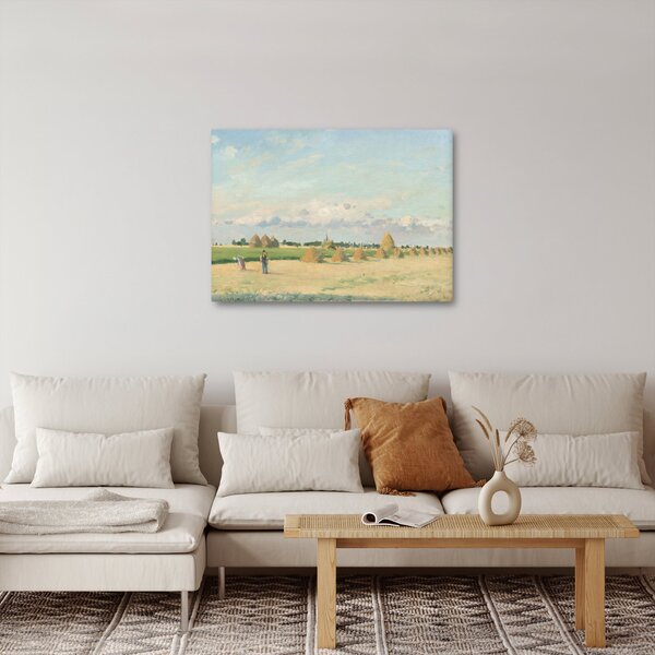 Obraz - Camille Pissarro, Landscape, Ile de France, reprodukce (70x50 cm)