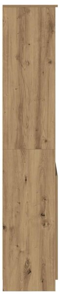 Vysoká deska Artisan Dub 70x35x180 cm kompozitní dřevo 3328479