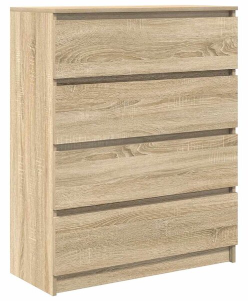 Příborník dub sonoma 80x35x99 cm kompozitní dřevo 3328482