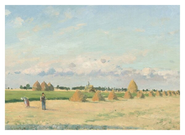 Obraz - Camille Pissarro, Landscape, Ile de France, reprodukce (70x50 cm)
