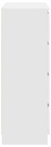 Příborník bílý 80x35x99 cm kompozitní dřevo 3328480
