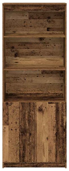 Skříň highboard Staré dřevo 70x35x180 cm kompozitní dřevo 3328478