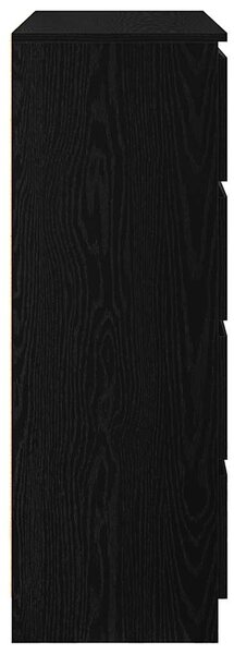 Příborník Černý dub 100x35x99 cm Dřevěná konstrukce 3328490