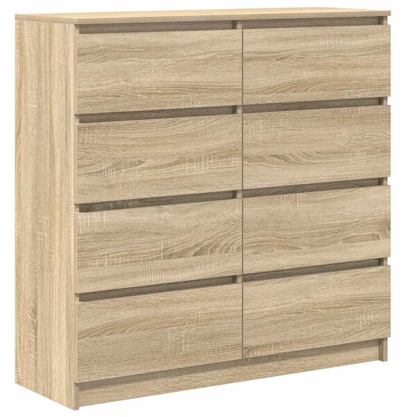 Příborník dub sonoma 100x35x99 cm kompozitní dřevo 3328491