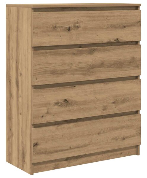 Příborník dub artisan 80x35x99 cm kompozitní dřevo 3328488