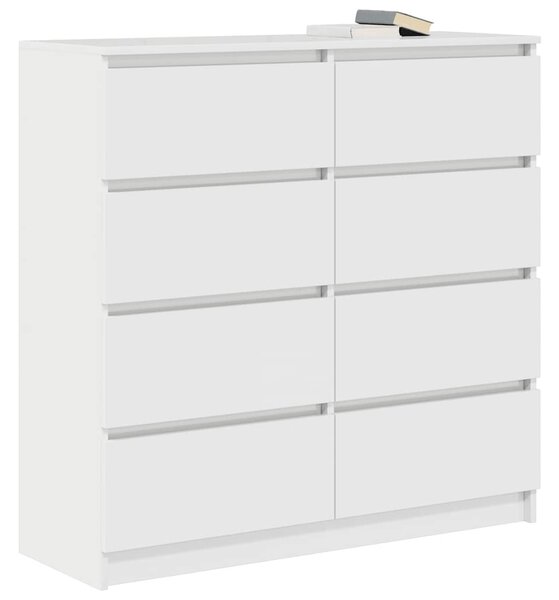 Příborník bílý 100x35x99 cm kompozitní dřevo 3328489