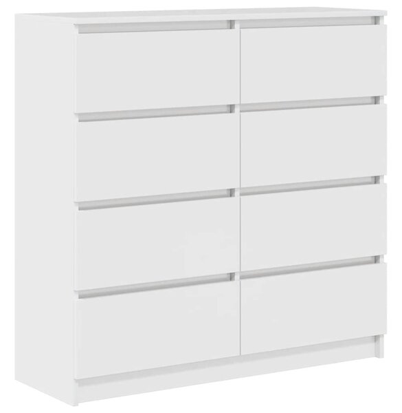 Příborník bílý 100x35x99 cm kompozitní dřevo 3328489