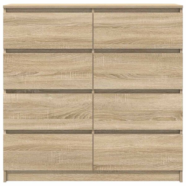Příborník dub sonoma 100x35x99 cm kompozitní dřevo 3328491