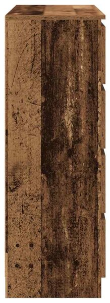 Příborník starého dřeva 100x35x99 cm kompozitní dřevo 3328496