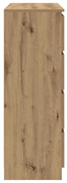 Příborník dub artisan 100x35x99 cm kompozitní dřevo 3328497