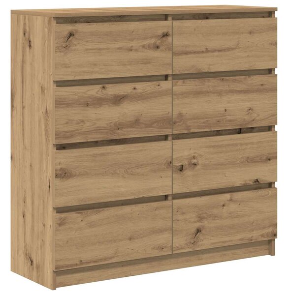 Příborník dub artisan 100x35x99 cm kompozitní dřevo 3328497