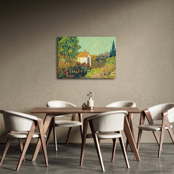 Obraz - Imitator of Vincent van Gogh, Landscape, reprodukce (70x50 cm)