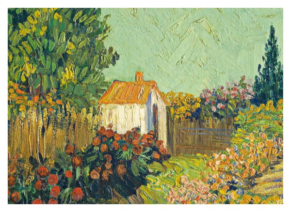 Obraz - Imitator of Vincent van Gogh, Landscape, reprodukce (70x50 cm)