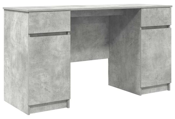 Stůl Betonová šedá Kompozitní dřevo 140 x 49 x 76 cm 3328510