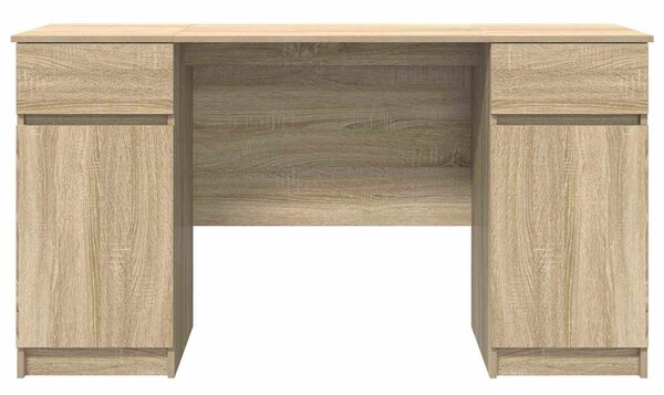 Stůl dub sonoma Kompozitní dřevo 140 x 49 x 76 cm 3328509