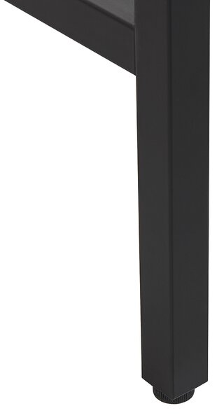 Pracovní stůl HARPER Černá 100 cm 48 cm se zásuvkami