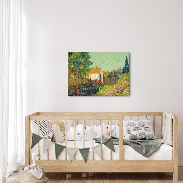Obraz - Imitator of Vincent van Gogh, Landscape, reprodukce (70x50 cm)