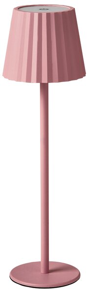 Stolní lampa POMBEIRO Kov Pastelově růžová