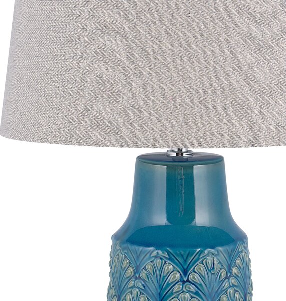 Stolní lampa THAYA Keramika Modrá