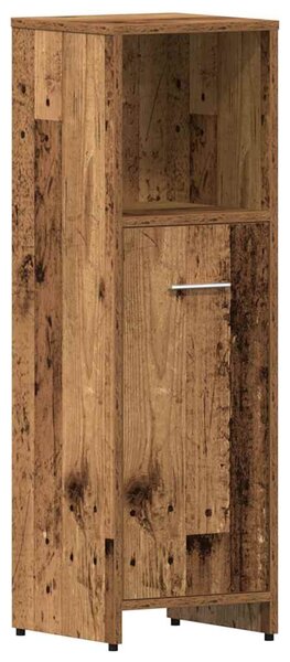 4dílná koupelnová sestava old wood kompozitní dřevo 3328553
