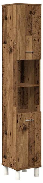 4dílná koupelnová sestava old wood kompozitní dřevo 3328557