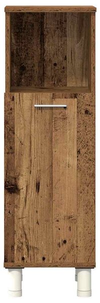 4dílná koupelnová sestava old wood kompozitní dřevo 3328557
