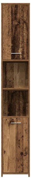 3dílná koupelnová sestava old wood kompozitní dřevo 3328561