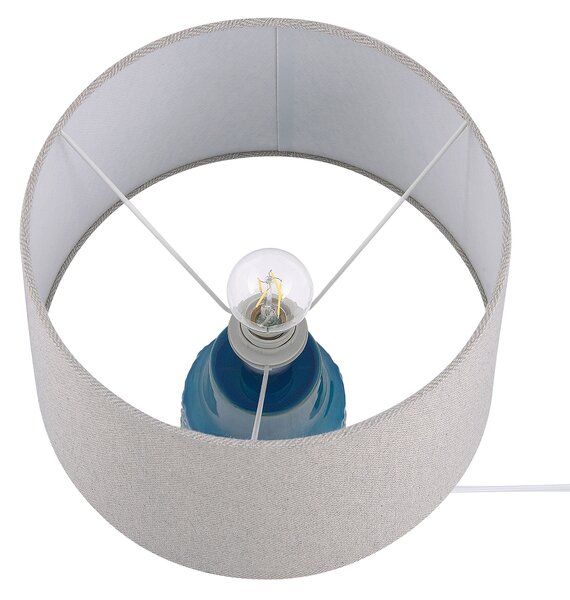 Stolní lampa THAYA Keramika Modrá